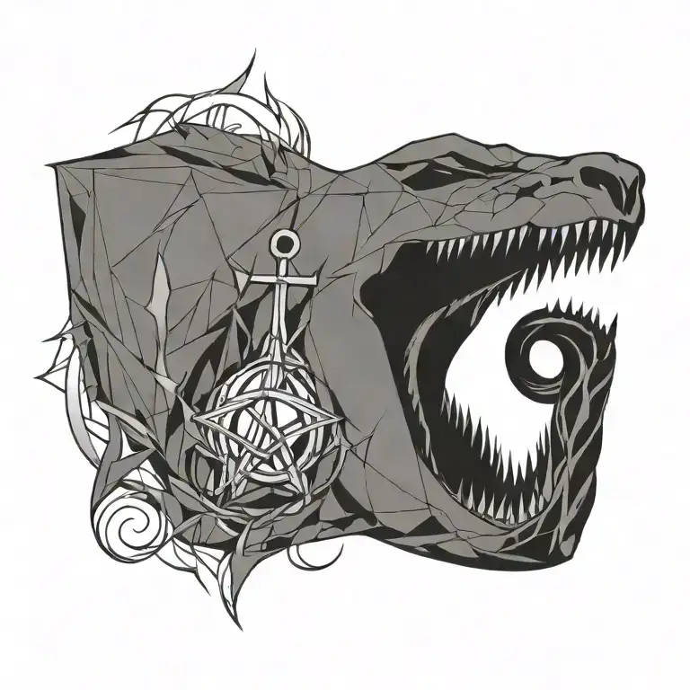 Johansson With Anchor And Flame