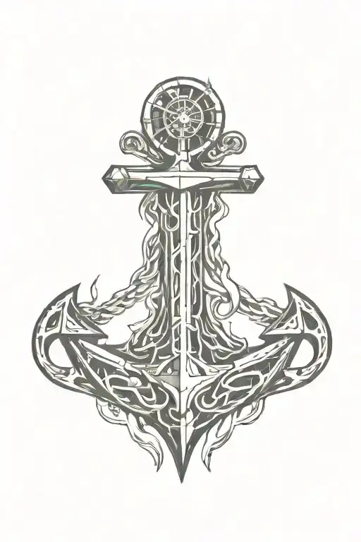 Johansson With Anchor And Flame
