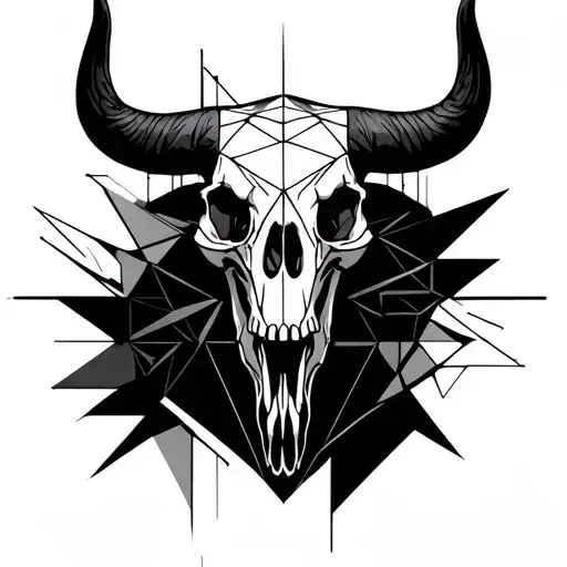 Skull Bull Skull