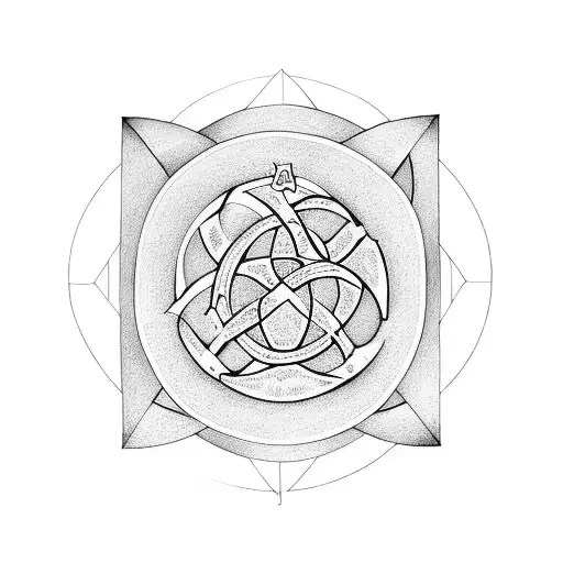 Serch Bythol And Mother And Child Triquetra
