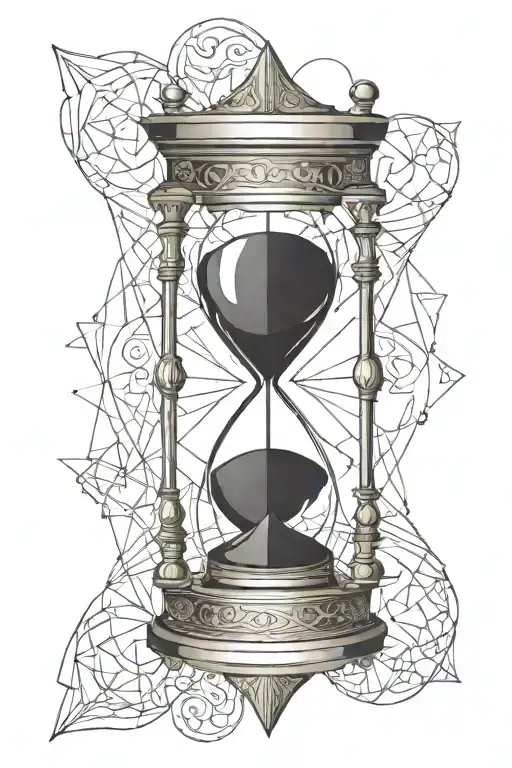 Hourglass Lettering