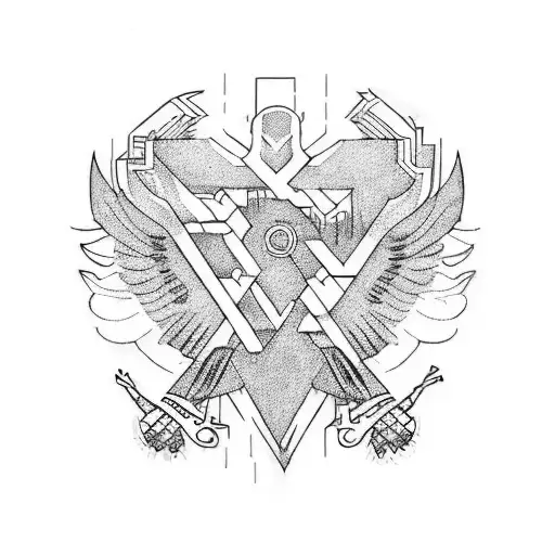 Raven Quarter Rest Music Symbol