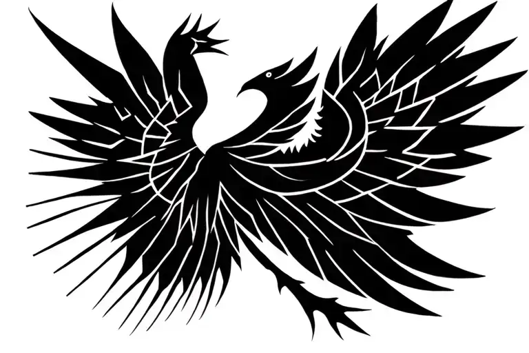 Phoenix With Meaning Representing Life