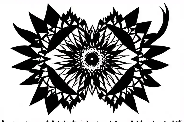 Gothic Mandela Pattern