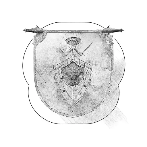 Roman Shield And Sword