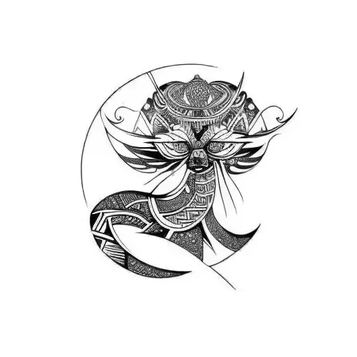 Fine Line Tribal Motives