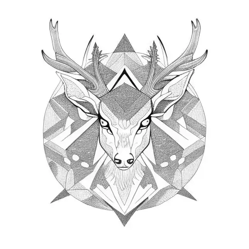 Demon Deer Mandala