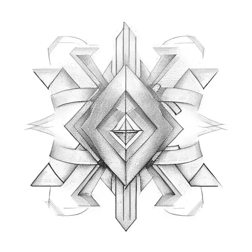 Male Symbol Merging Into A Woman Symbol