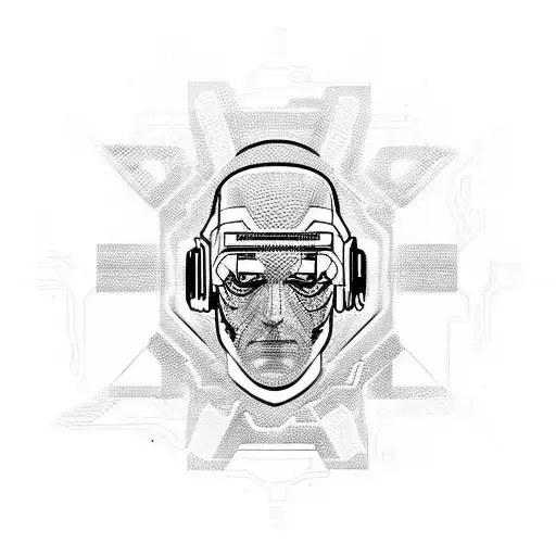 Cyberpunk Warning Label