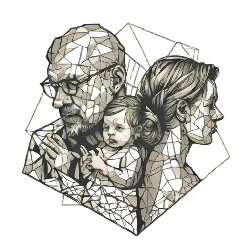 A Dad With His Daughter