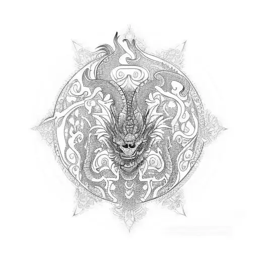 Dragon Scale Designs Intricate Regal Ornate Stoicly Visceral