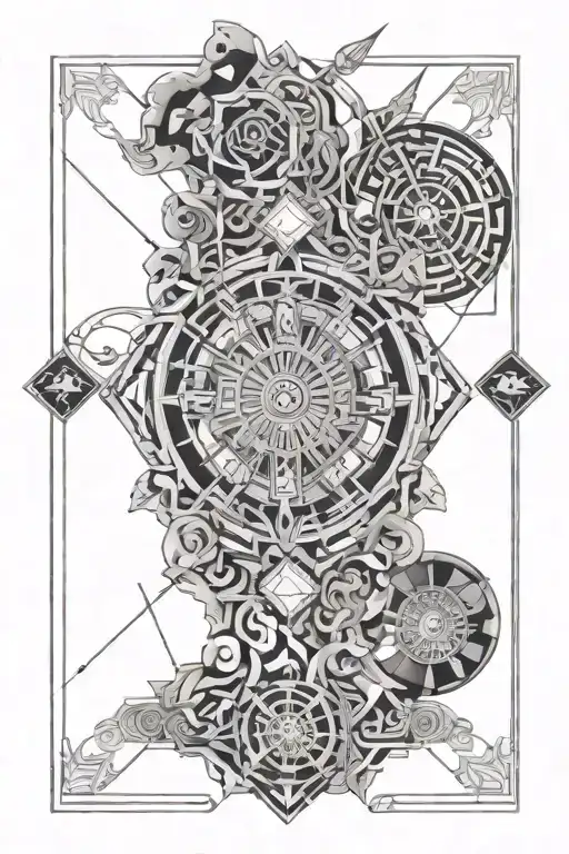 Abundance Of Wealth God Surrounded By Money