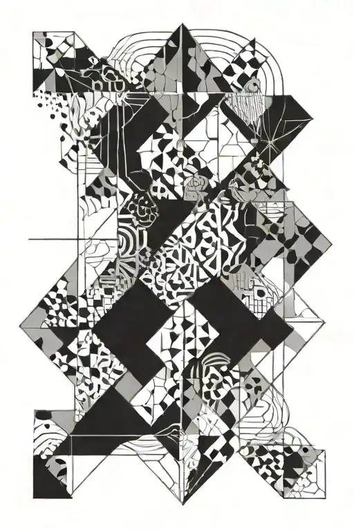 Contentment Abstract Design