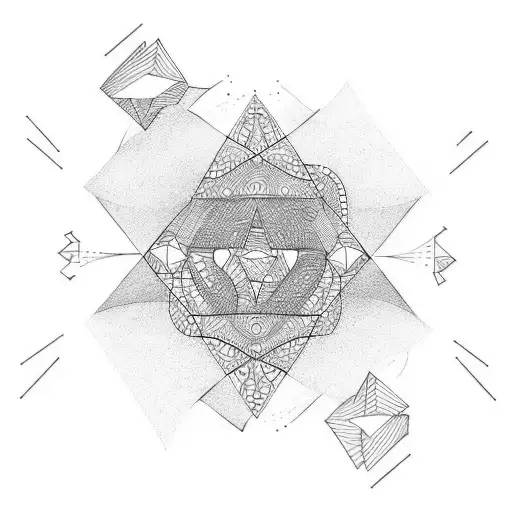 Abstract Shapes That Fit In A Square