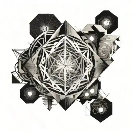 Fantasy World Breaking Out Of A Book