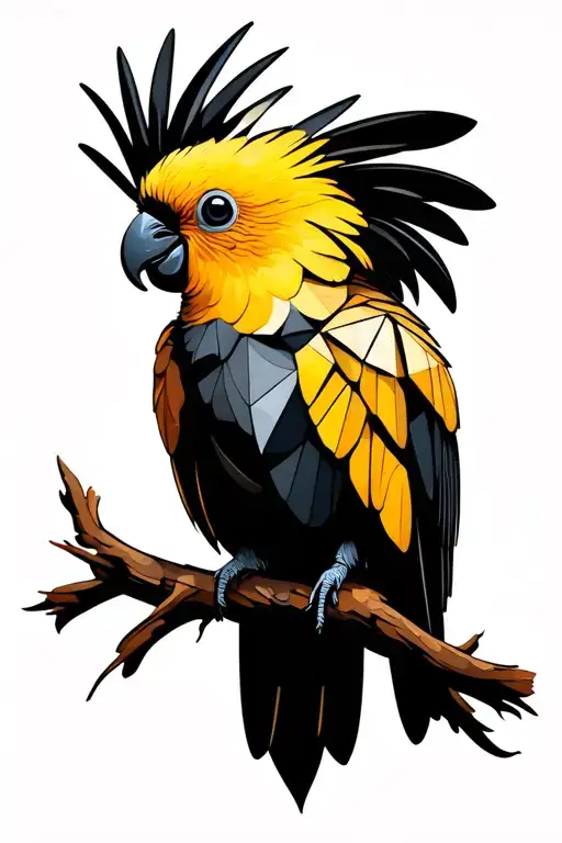 Bush Bee Sulphur Crested Cockatoo