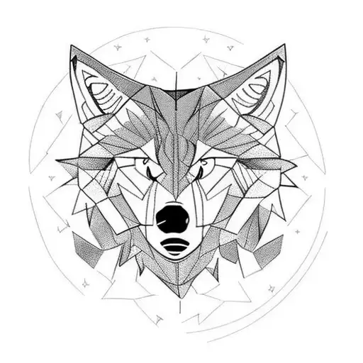 Incorporate A Soccer Player Kicking A Ball Into A Design Featuring A Wolf Howling At The Moon