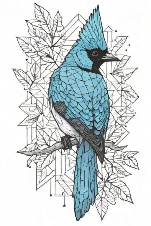 Stellar Jay Bird