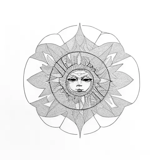 Warped Text 'The Sun Will Rise'