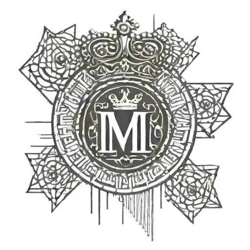 Coin With Crown Of Madrid