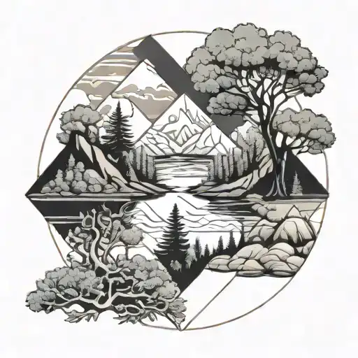 Landscape Nature Exploring