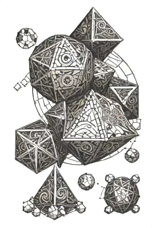 Dungeons And Dragons Dice Moon