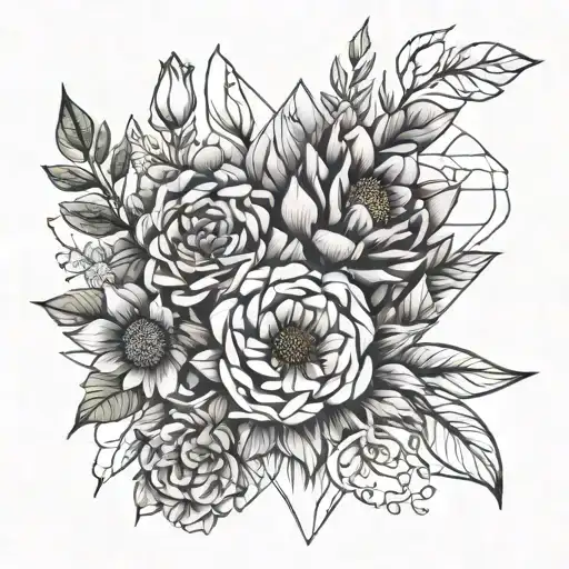 Birth Flower Bouquet