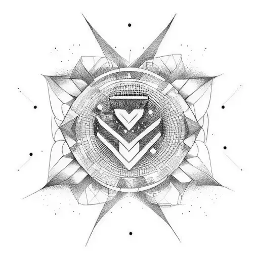 Dance And Music Abstract Tatto