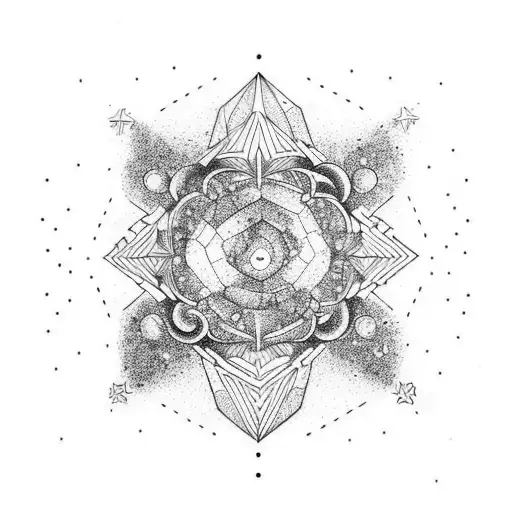 Cosmic Galaxy Across Forearm