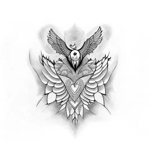 Chest Piece Bird