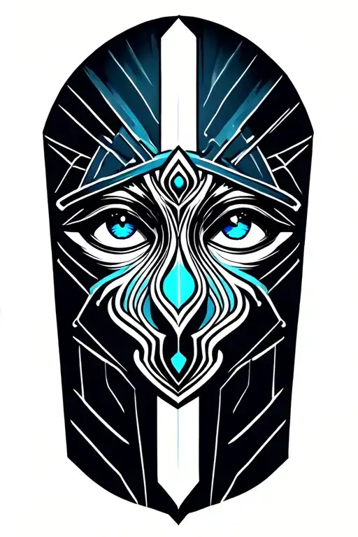 I Need A Sword Piercing Blue Eyes