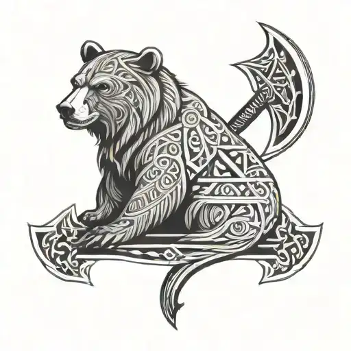 Bear Axe Viking