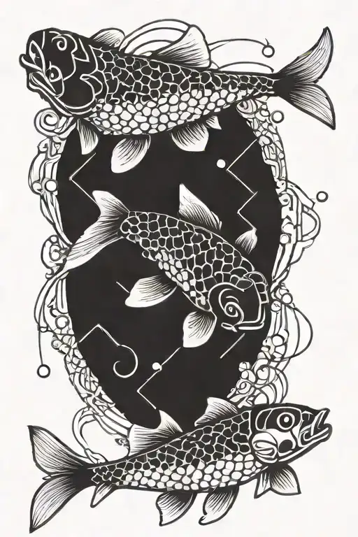 Koi Fish Transforming