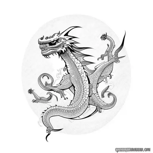 Long Vertical Dragon