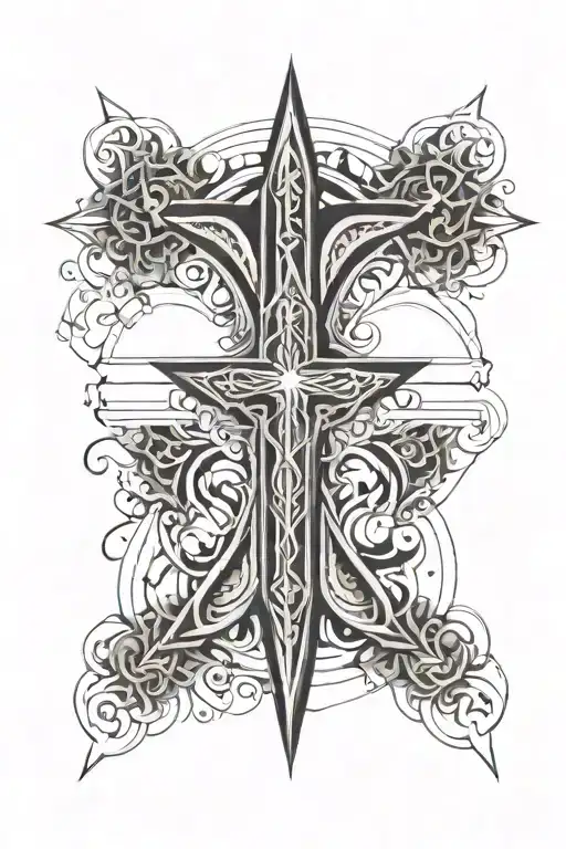 Different Styles Of Christianity Cross Combined Together