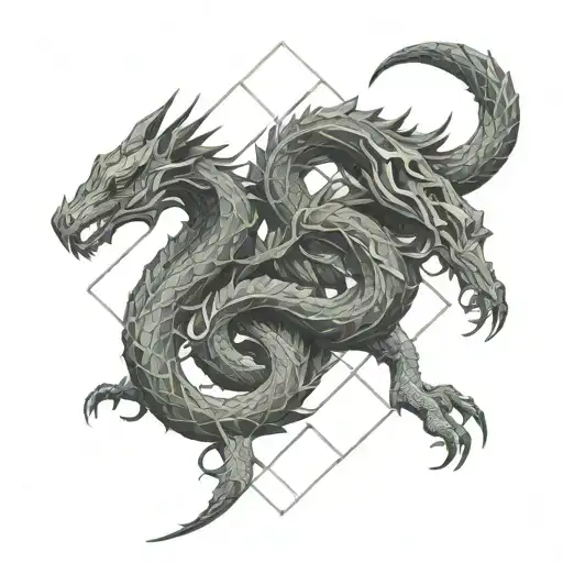 Hydra 3 Headed Dragon