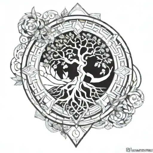 Ouroboros Tree Of Life