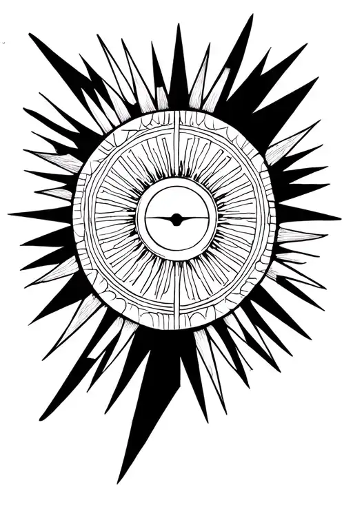 Basic Outline Of Sun Inside