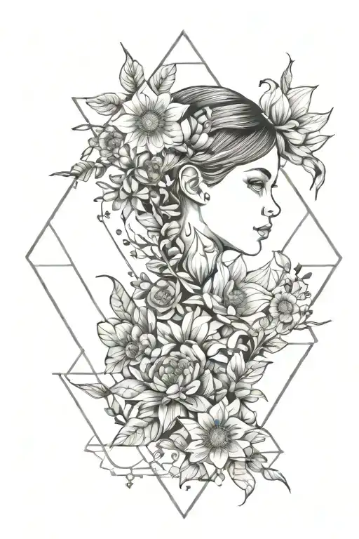 Children And Flowers