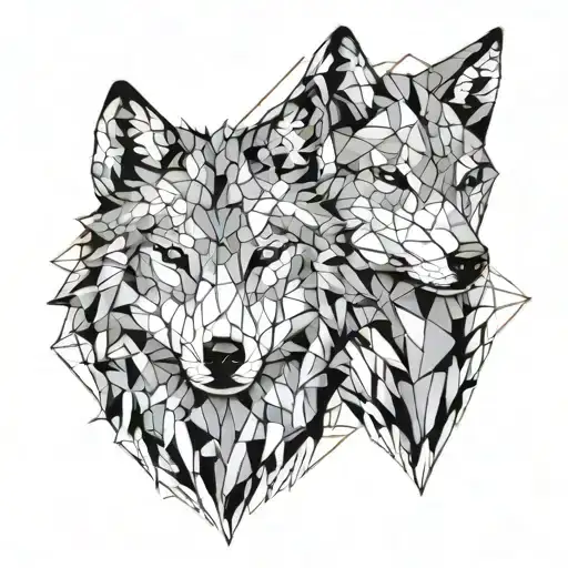 Wolf And She-wolf