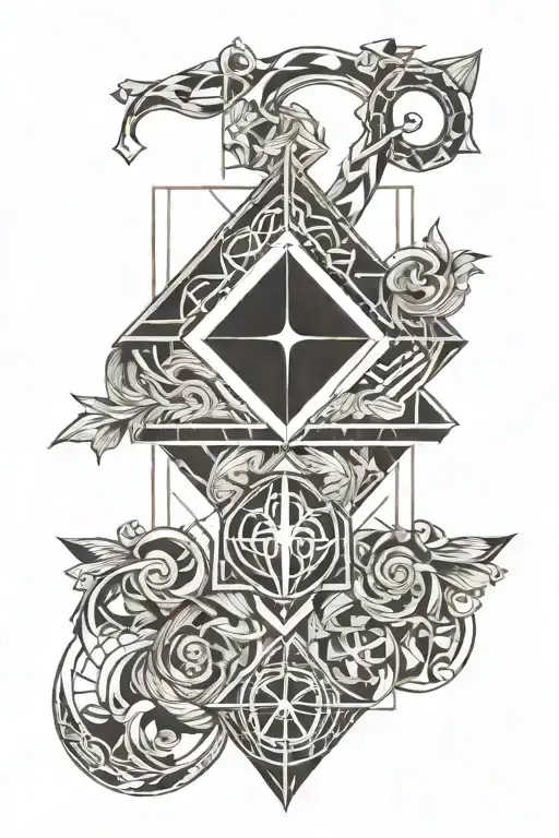 Christian Aries Holy Bible Verse Intertwined