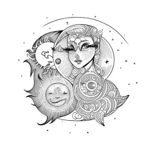 Sun And Moon Daughter