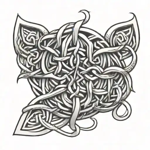 Celtic Knotwork Intertwined