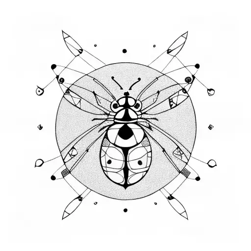 Charley Harper Ladybug