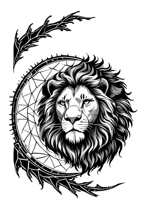 Lion Sun Moon Lion