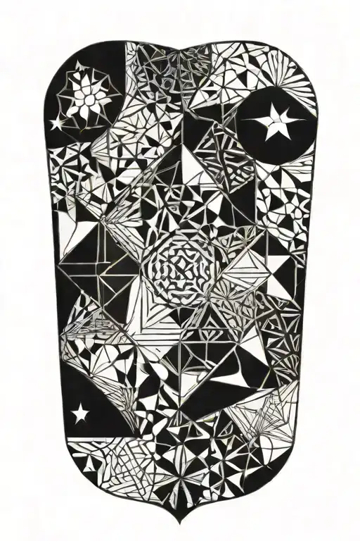 Mandolla And Geometric Design