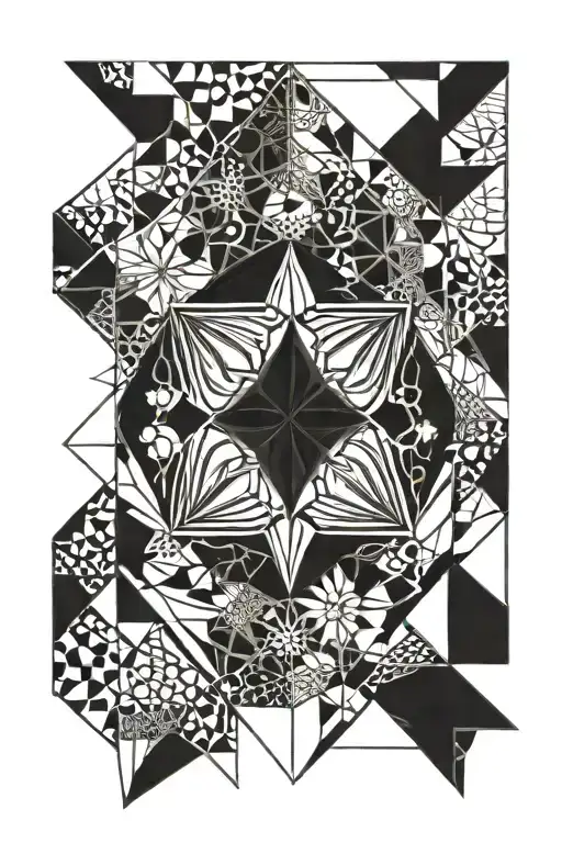 Mandolla And Geometric Design