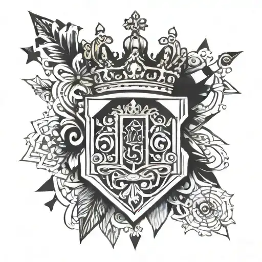 Uk With Crown On