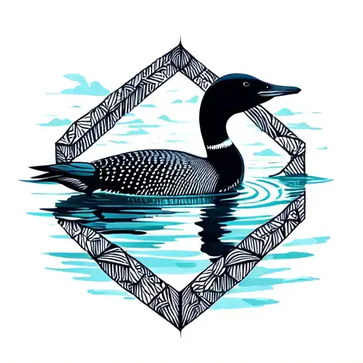 Loon On Water