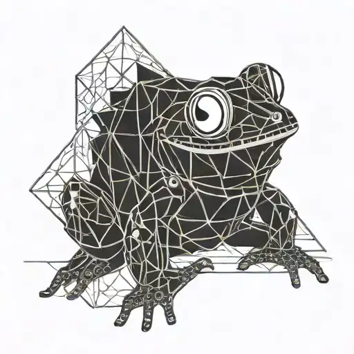 Pac-man Frog Sitting